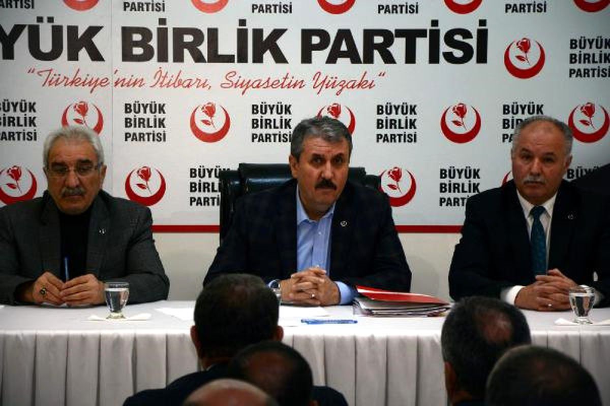 Destici: Birkaç Teşkilatın \'Hayır\' Demesi BBP\'nin Kararına Gölge Düşürmez