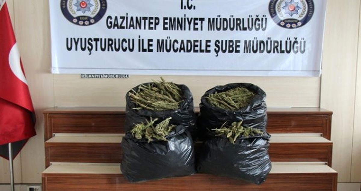 Gaziantep\'te Uyuşturucu Operasyonu