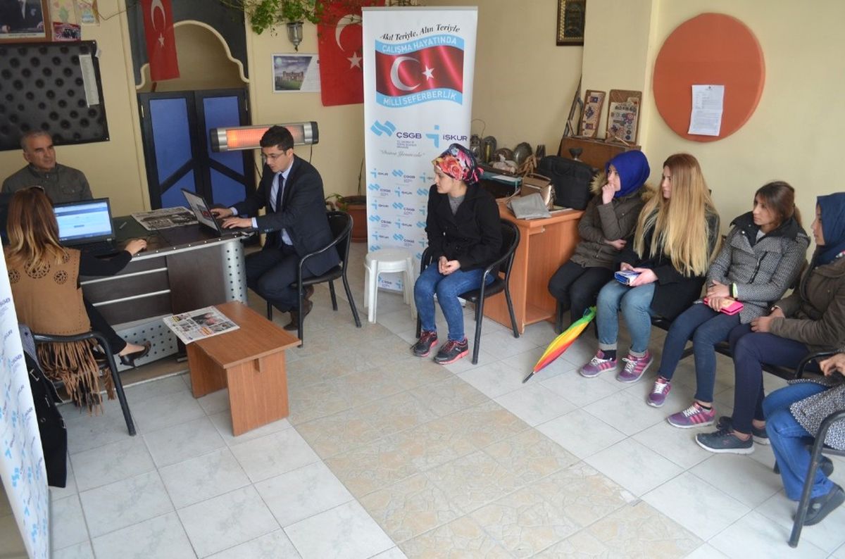 İşkur\'dan Bilgilendirme Standı