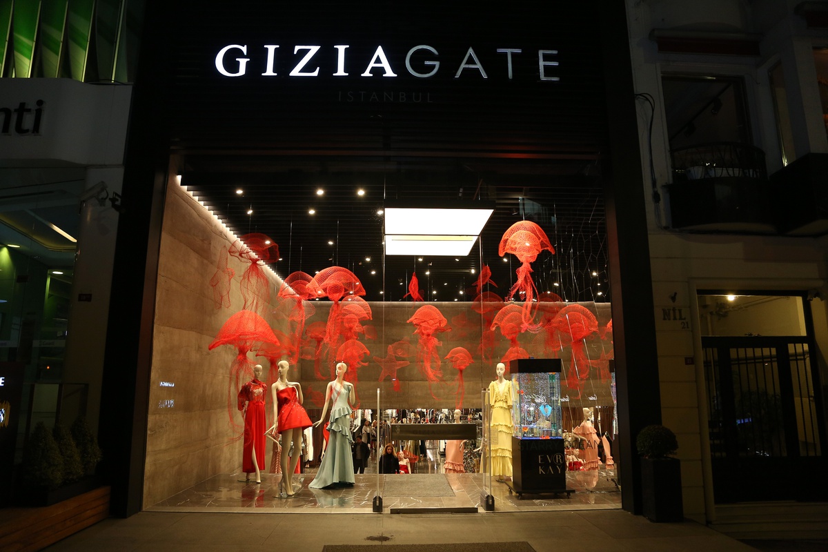 Mercedes-Benz Fashion Week Istanbul T.A.G.G. sunumu GIZIA GATE\'de