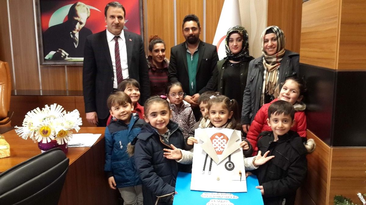 Miniklerden Tıp Bayramı Ziyareti