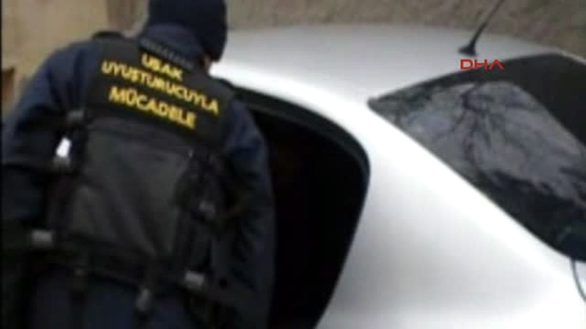 Uşak\'ta Uyuşturucu Operasyonu