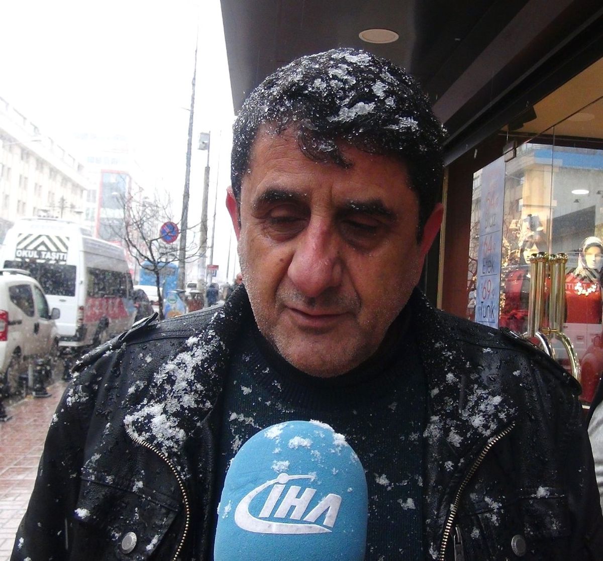 Van\'da Kar Yağışı