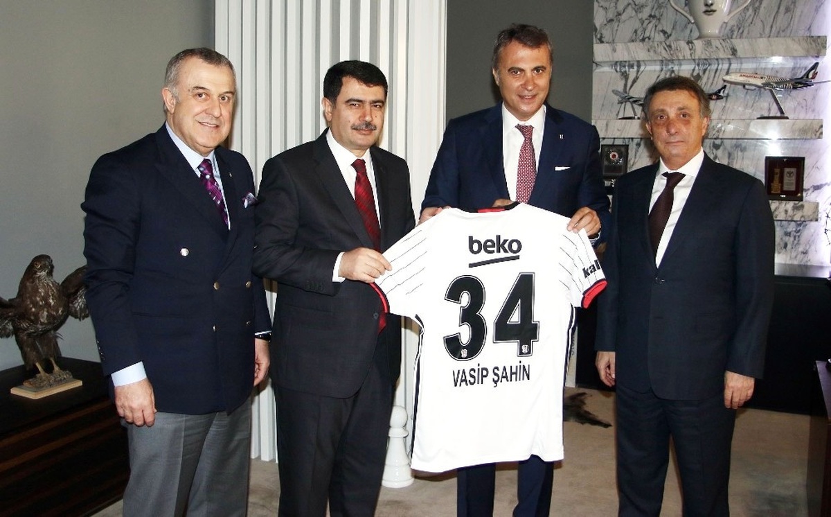 Vasip Şahin, Fikret Orman\'ı Ziyaret Etti