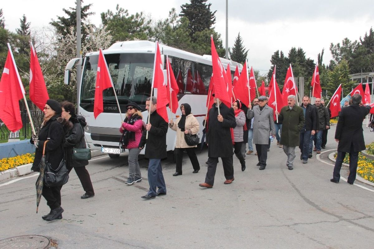 16 Mart Şehitleri Edirnekapı\'da Anıldı