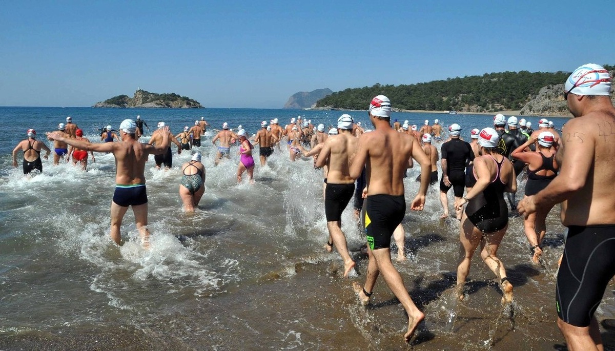 2. Uluslararası Dalyan Açık Su Yüzme Yarışı\'na Doğru