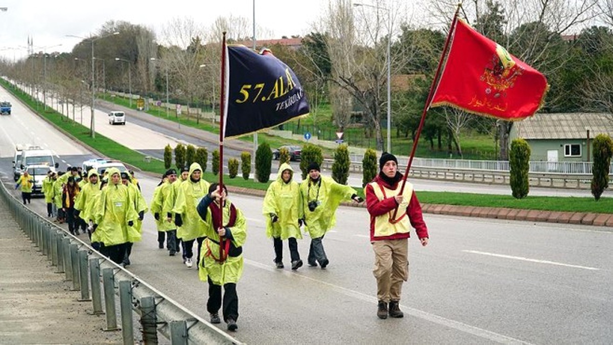 57. Alay Tarihine Yürüyor"