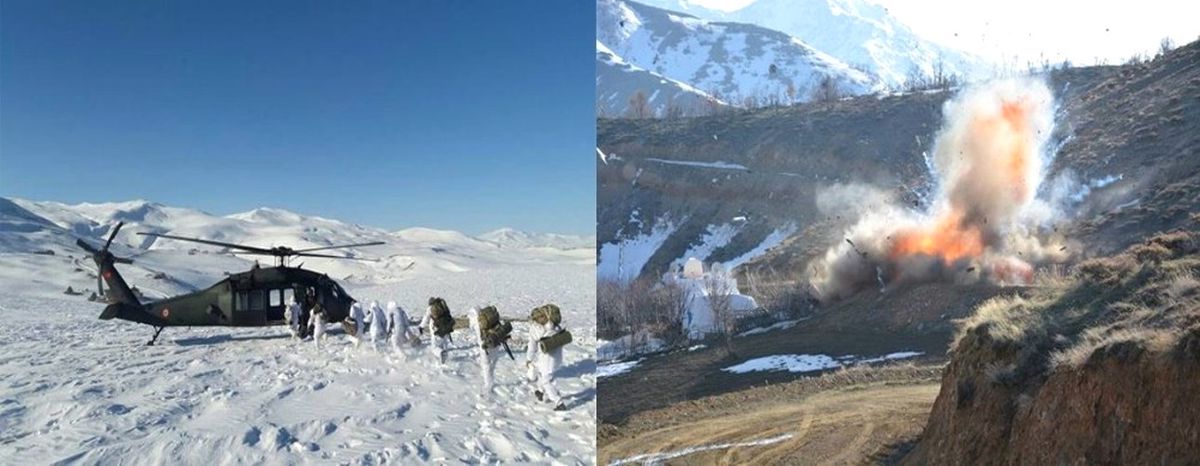 Ağrı\'da 2 Terörist Öldürüldü