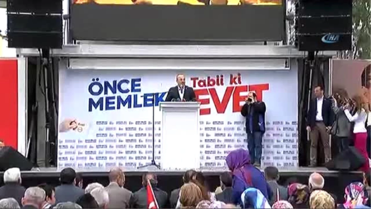 Bakan Çavuşoğlu: "Benim Vatandaşlarımın Üzerine Atlarını İtlerini Salacaksın Sonra İnsan Hakları...