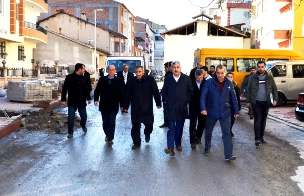 Başkan Polat Çalışmaları Yerinde İnceledi