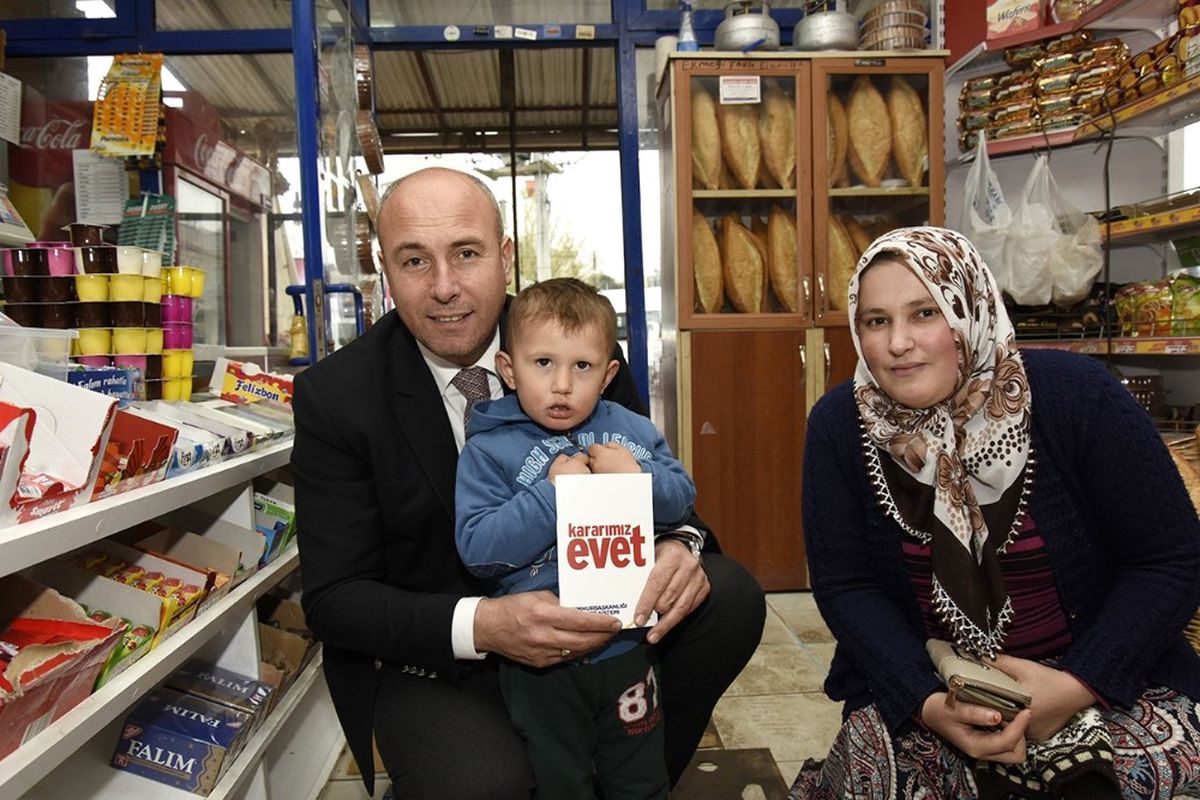 Başkan Togar "Evet" Mesaisinde