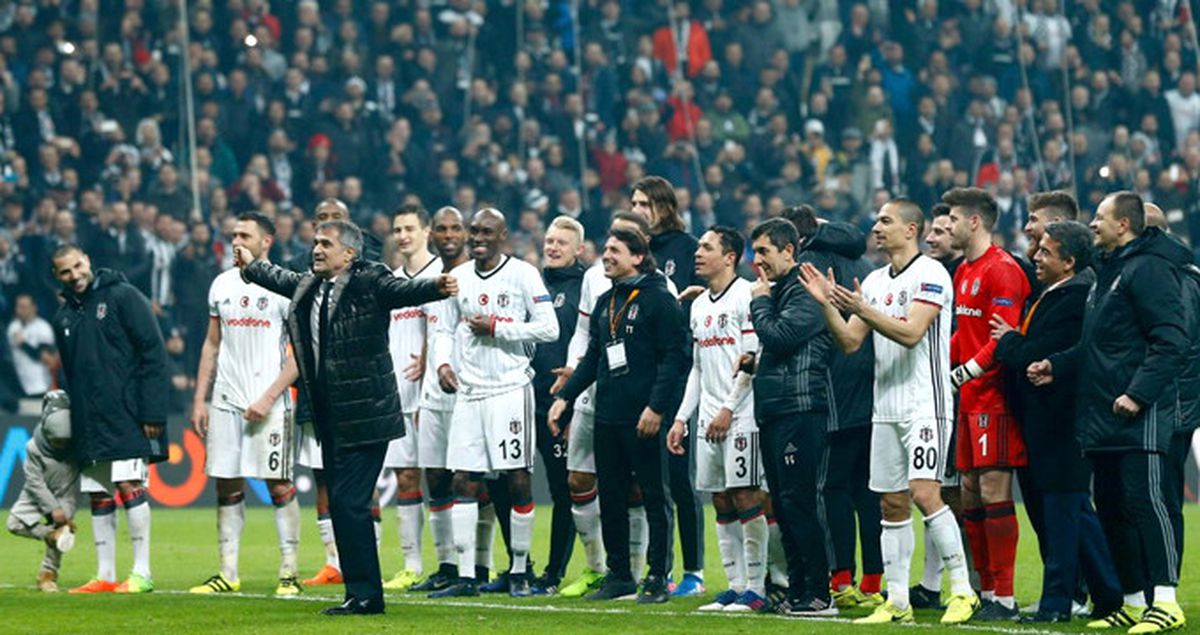 Beşiktaş, UEFA Avrupa Ligi'nde 14 Sene Sonra Çeyrek Finale Çıktı