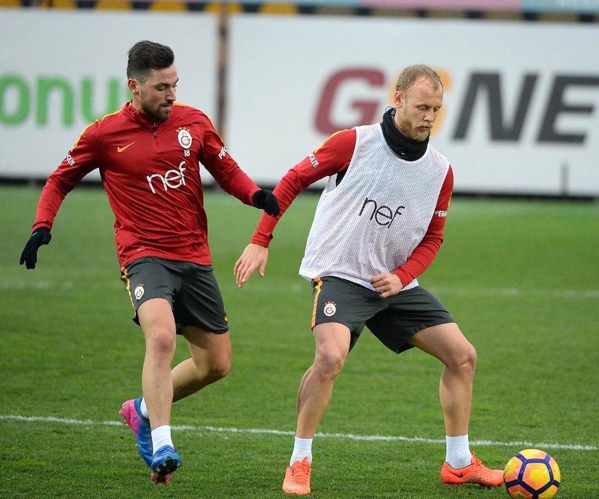 Galatasaray\'da Trabzonspor Maçı Hazırlıkları