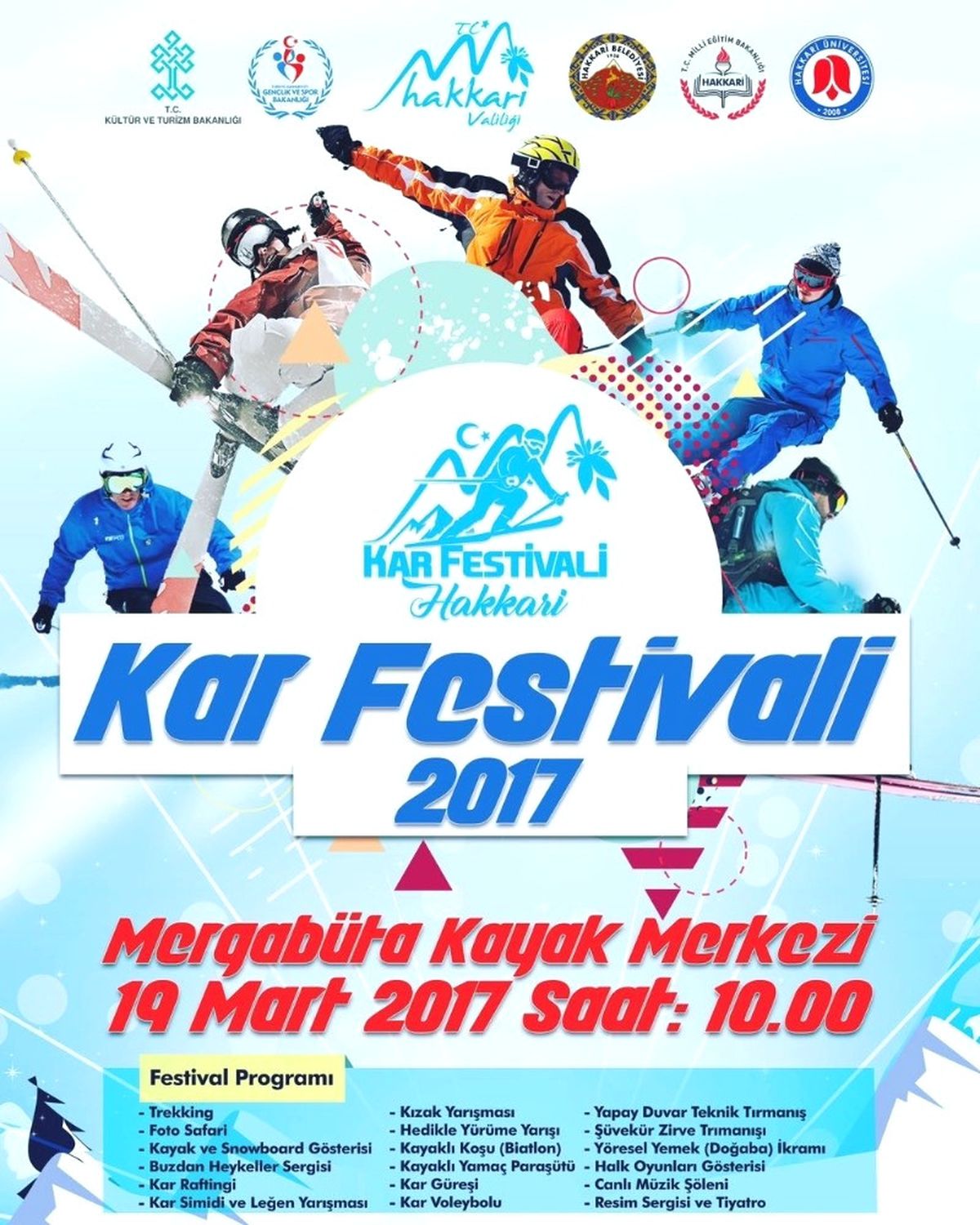 Hakkari\'de Kar Festivali
