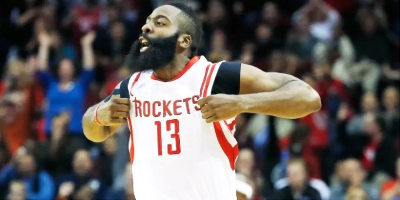 Harden Rockets\'i Galibiyete Taşıdı