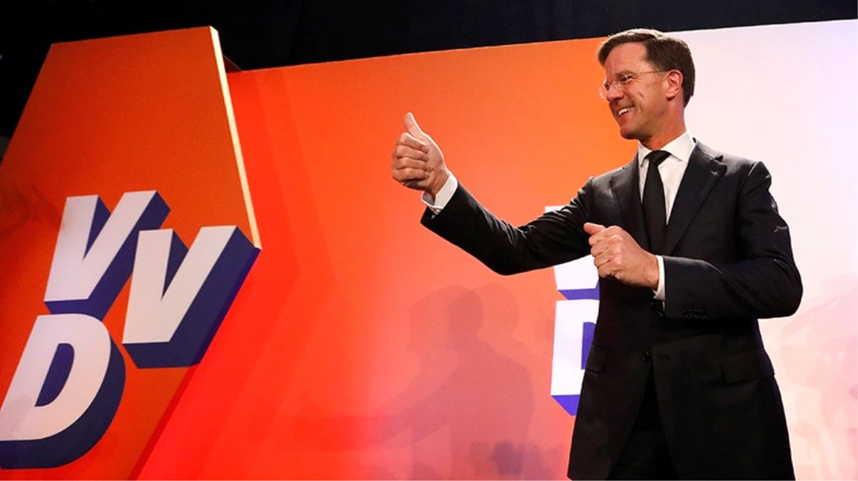 Hollanda\'da Seçimi Kazanan İsim Mark Rutte Oldu