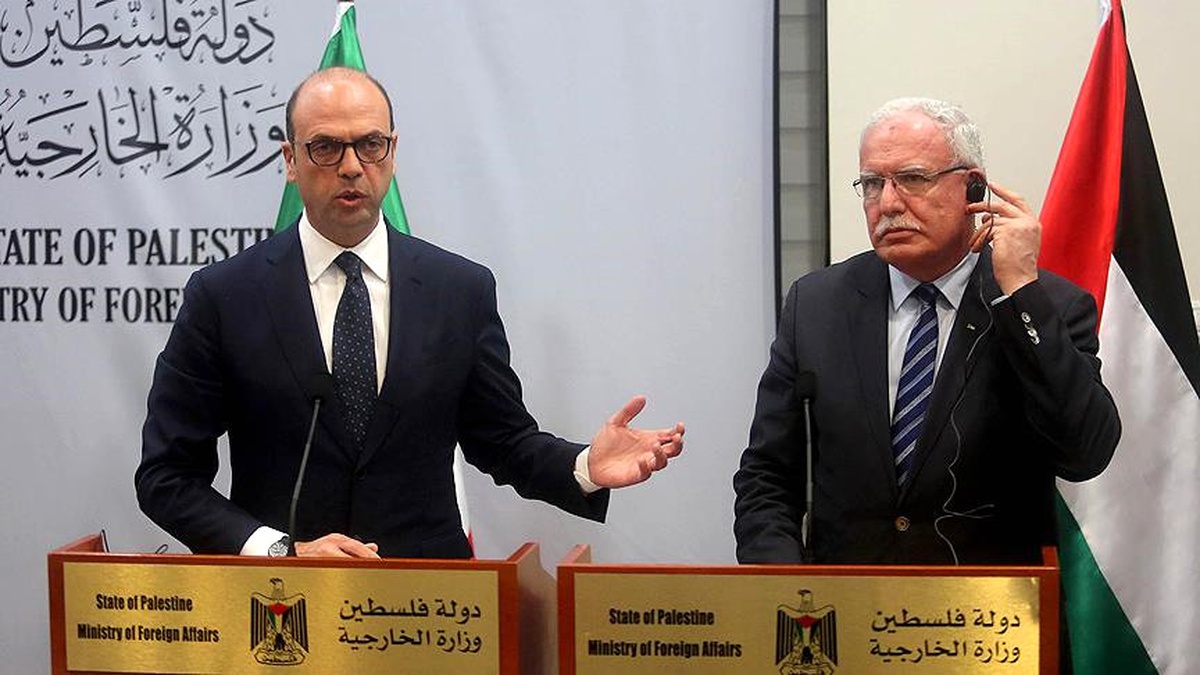Italya Dışişleri Bakanı Angelino Alfano Filistin\'de