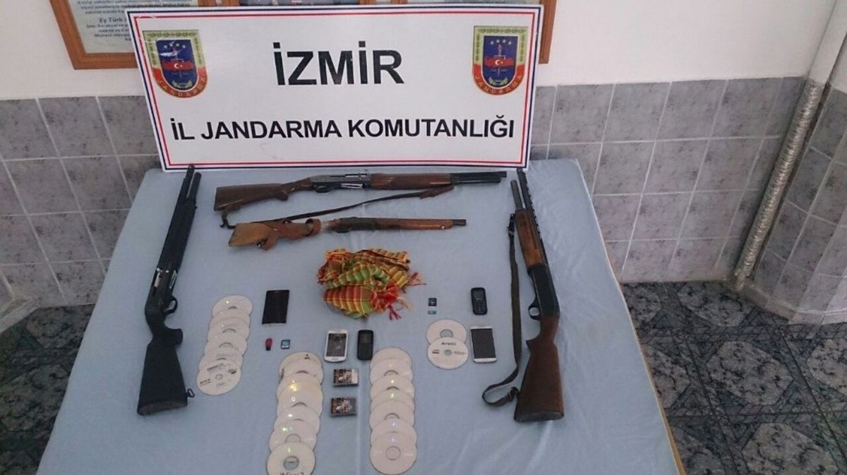 İzmir\'de PKK Operasyonu: 5 Gözaltı