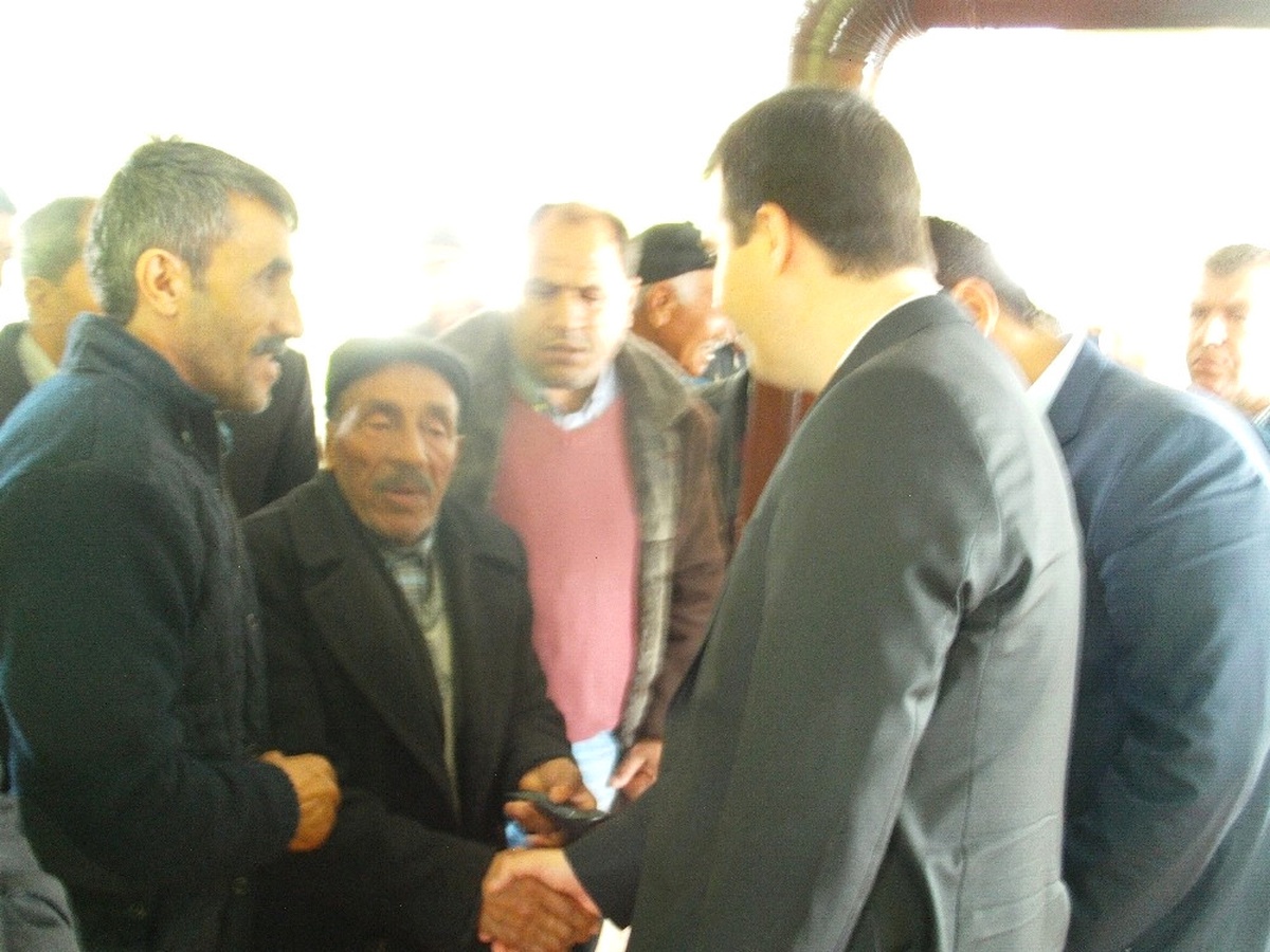 Kaymakam Vardar\'dan Taziye Ziyareti
