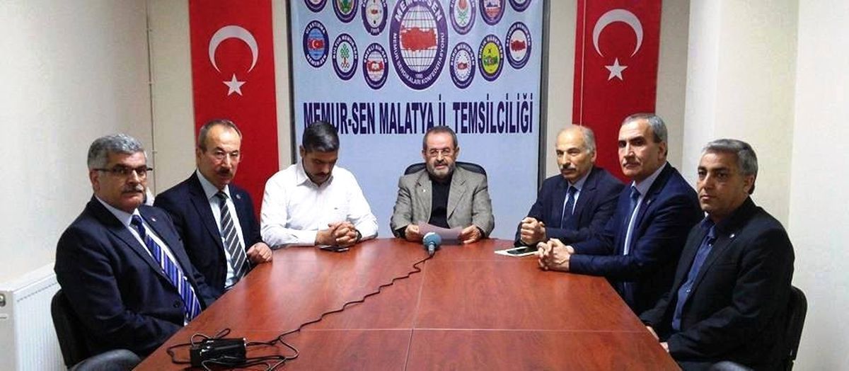 Memur-Sen Malatya Şubesi\'nden Hollanda\'ya Tepki