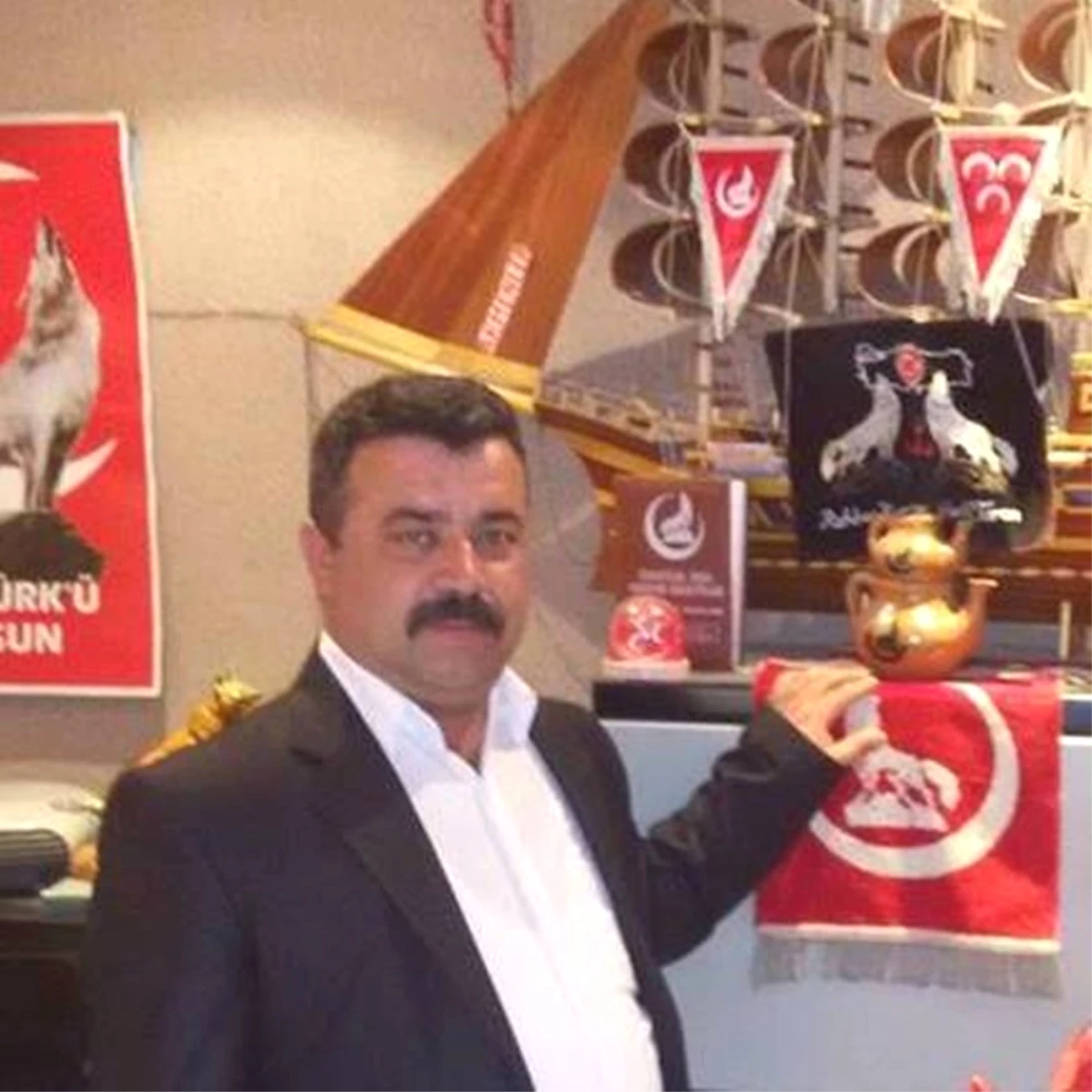 MHP Mut İlçe Başkanı Alparslan Savaş Kır Oldu