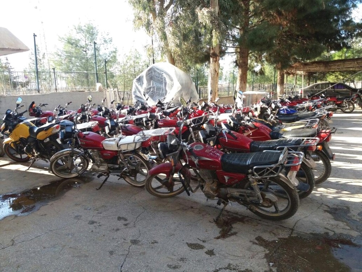 Şanlıurfa\'da 80 Çalıntı Motosiklet Ele Geçirildi