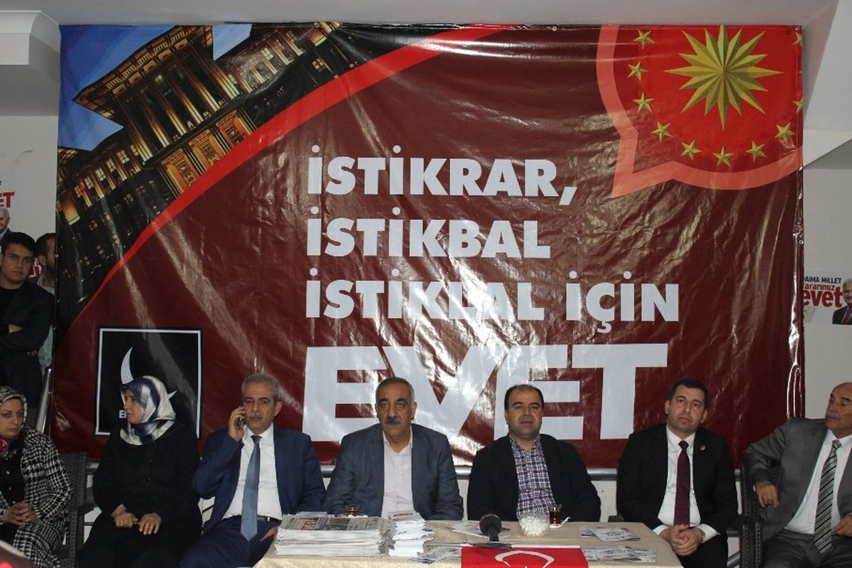 Şanlıurfa\'da İlk Evet Bürosu Açıldı