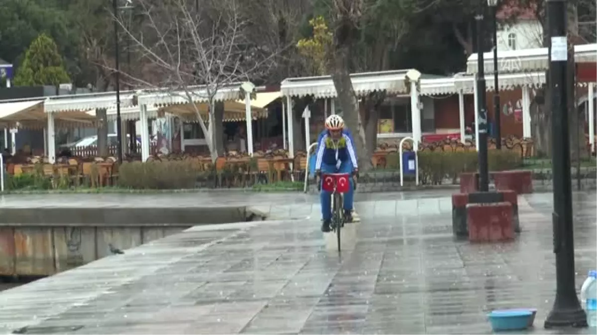 Şehitler Anısına 10 Bin Kilometre Pedal Çevirdi - Çanakkale