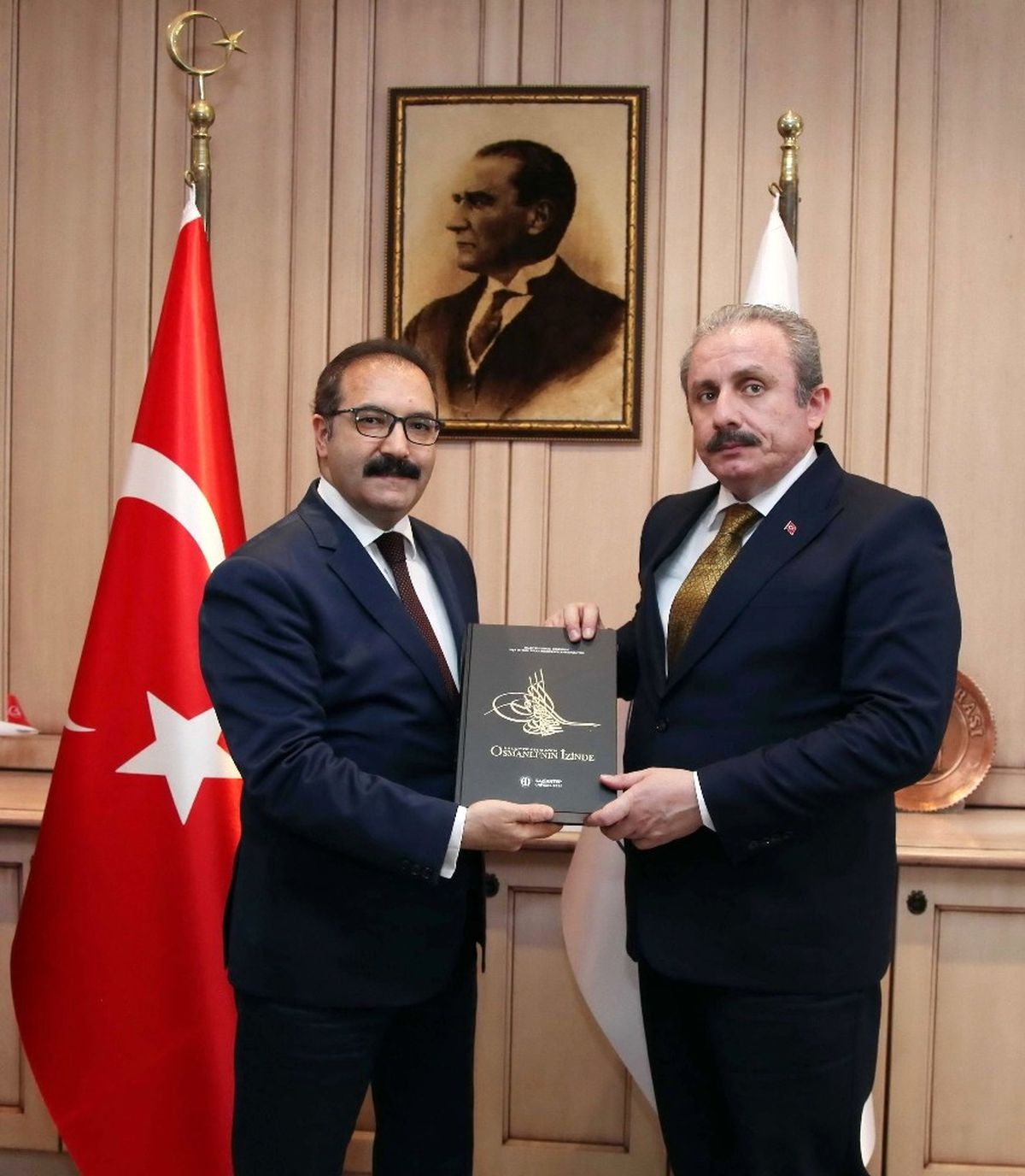 TBMM Anayasa Komisyon Başkanı Şentop\'tan Rektör Gür\'e Nezaket Ziyareti