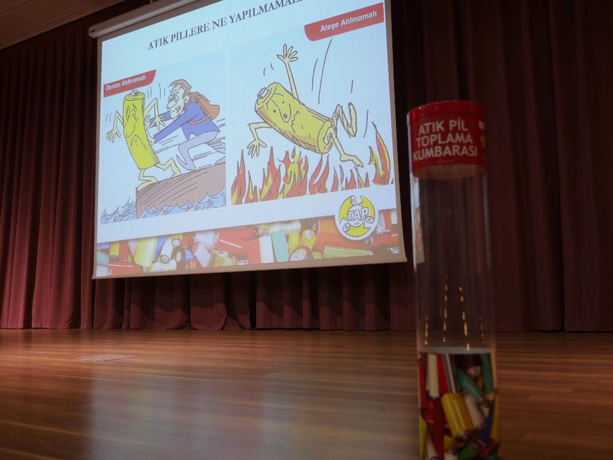 Trabzon\'da En Çok Atık Pil Toplayan Okul Ödüllendirecek