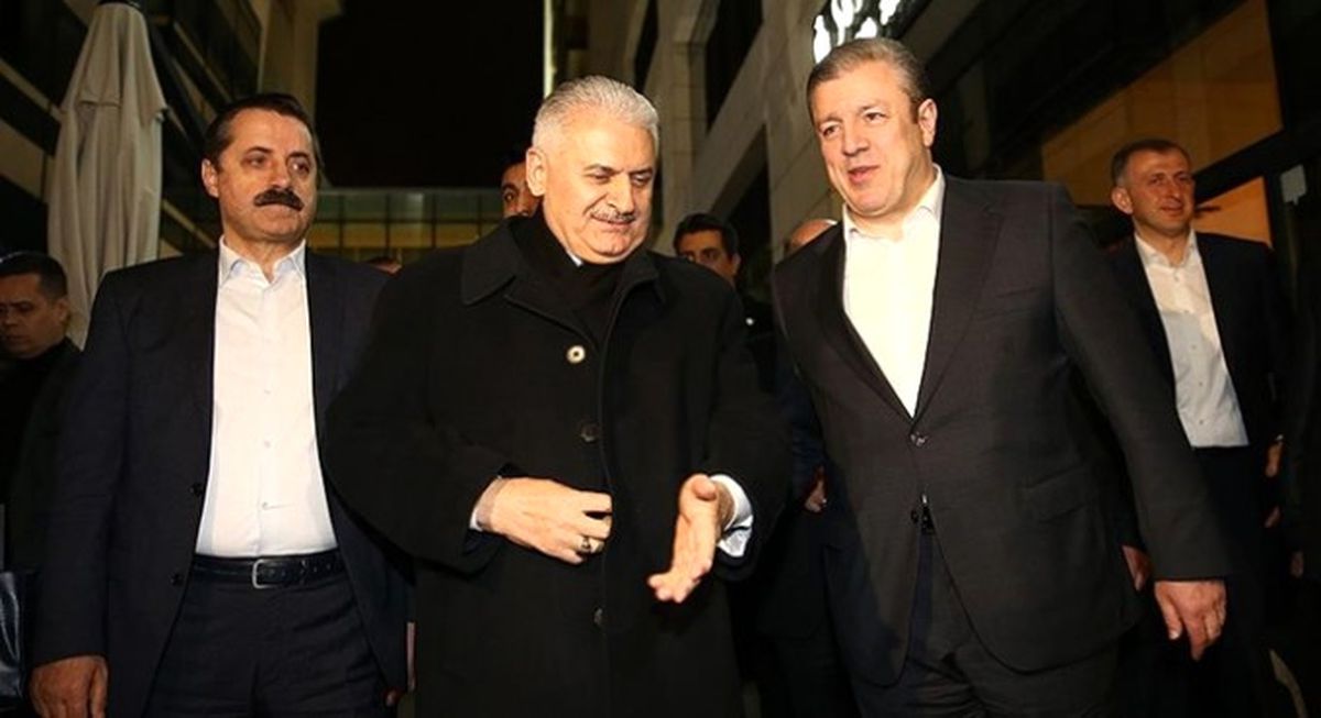 Yıldırım, Gürcistan Başbakanı ile Görüştü