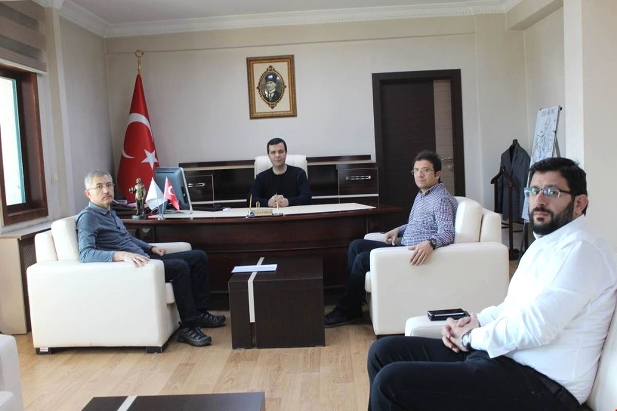 Ankara Büyükşehir Belediyesinde Kaymakam Vardar\'a Ziyaret