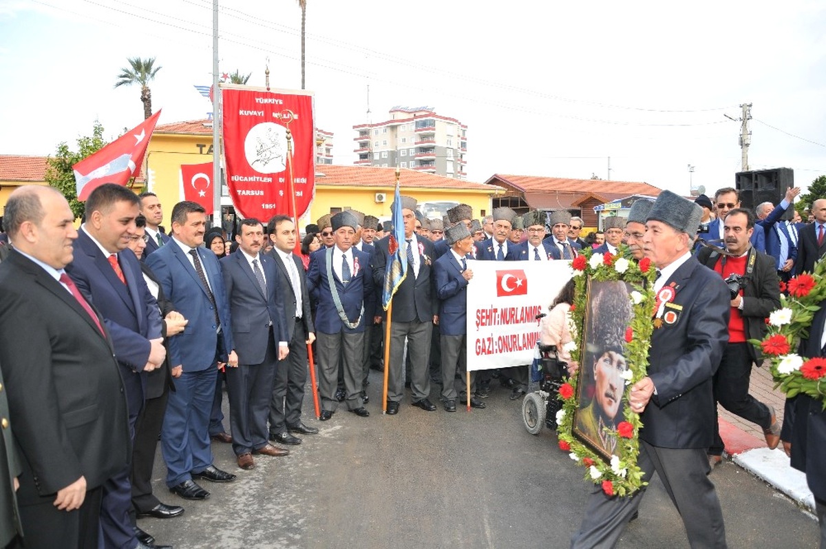 Atatürk\'ün Tarsus\'a Gelişinin Yıl Dönümü Törenlerle Kutlandı