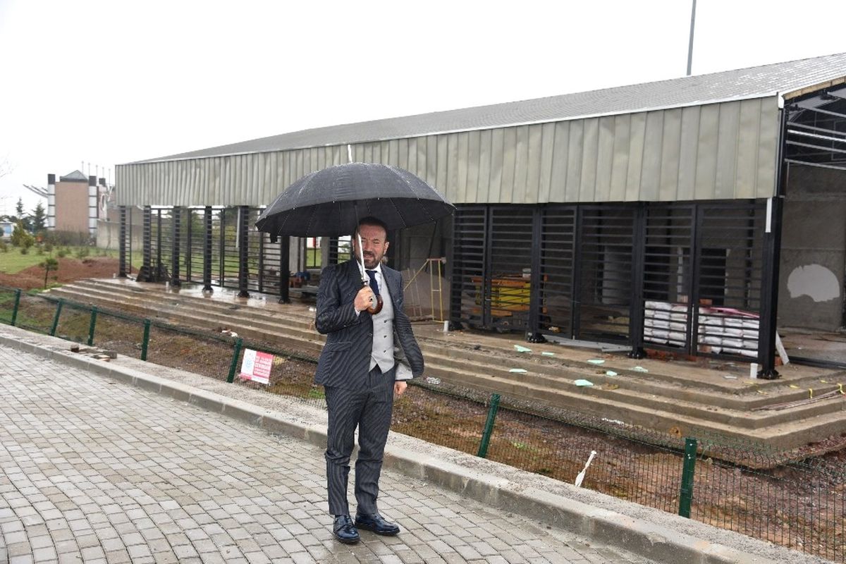 Başkan Doğan, Üniversite Pazarında İncelemelerde Bulundu