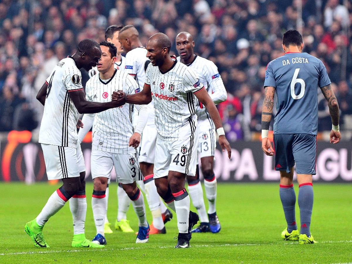 Beşiktaş Bu Sezon Avrupa\'da Ilk Kez 4 Gol Attı