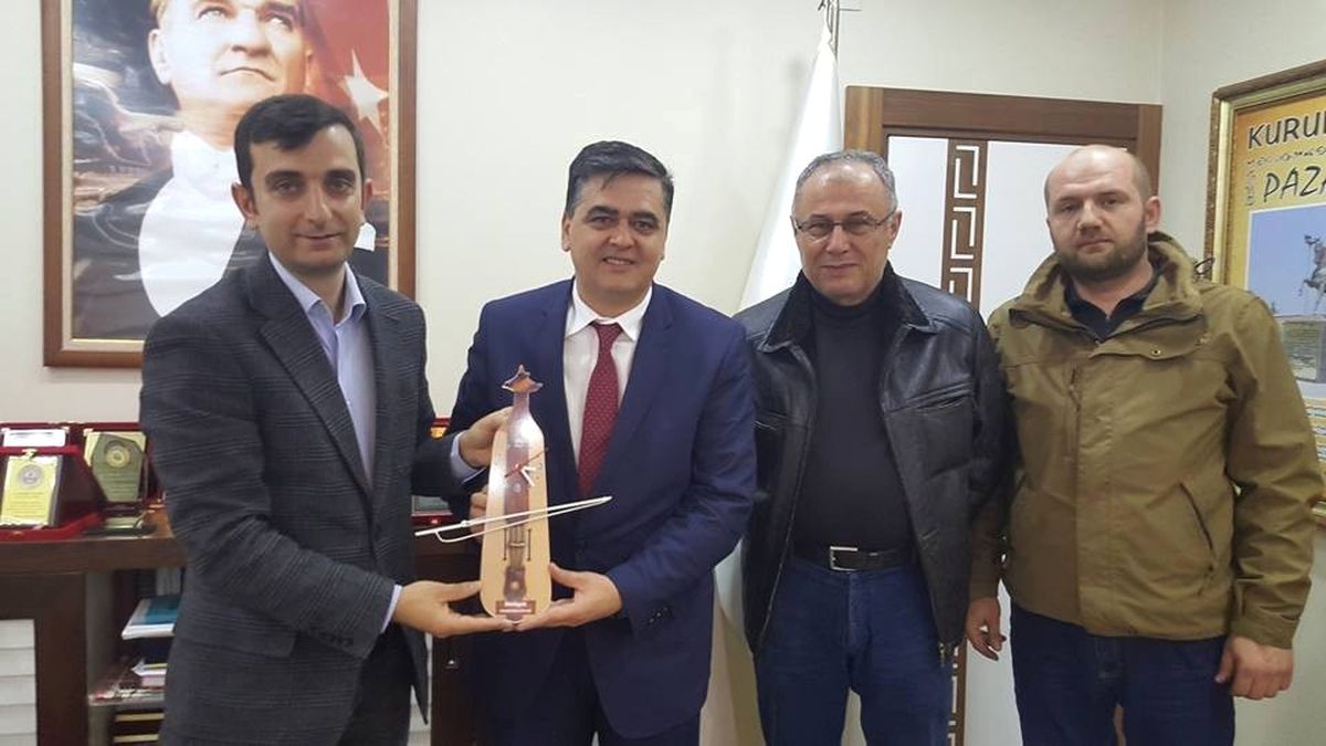 Bozüyük Karadenizliler Derneği\'nden Başkan Yalçın\'a Ziyaret