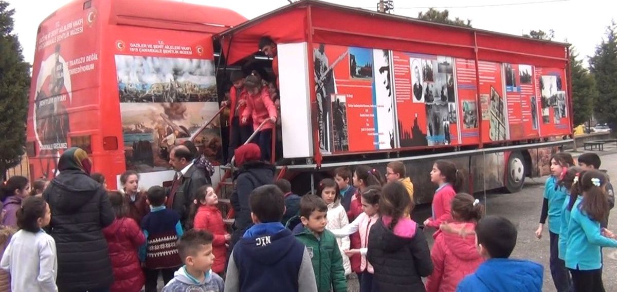 Çanakkale Müze Otobüsü Tavşanlı\'da