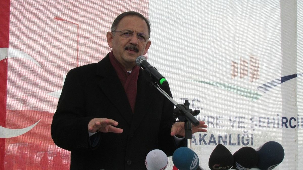 Çevre ve Şehircilik Bakanı Mehmet Özhaseki Açıklaması