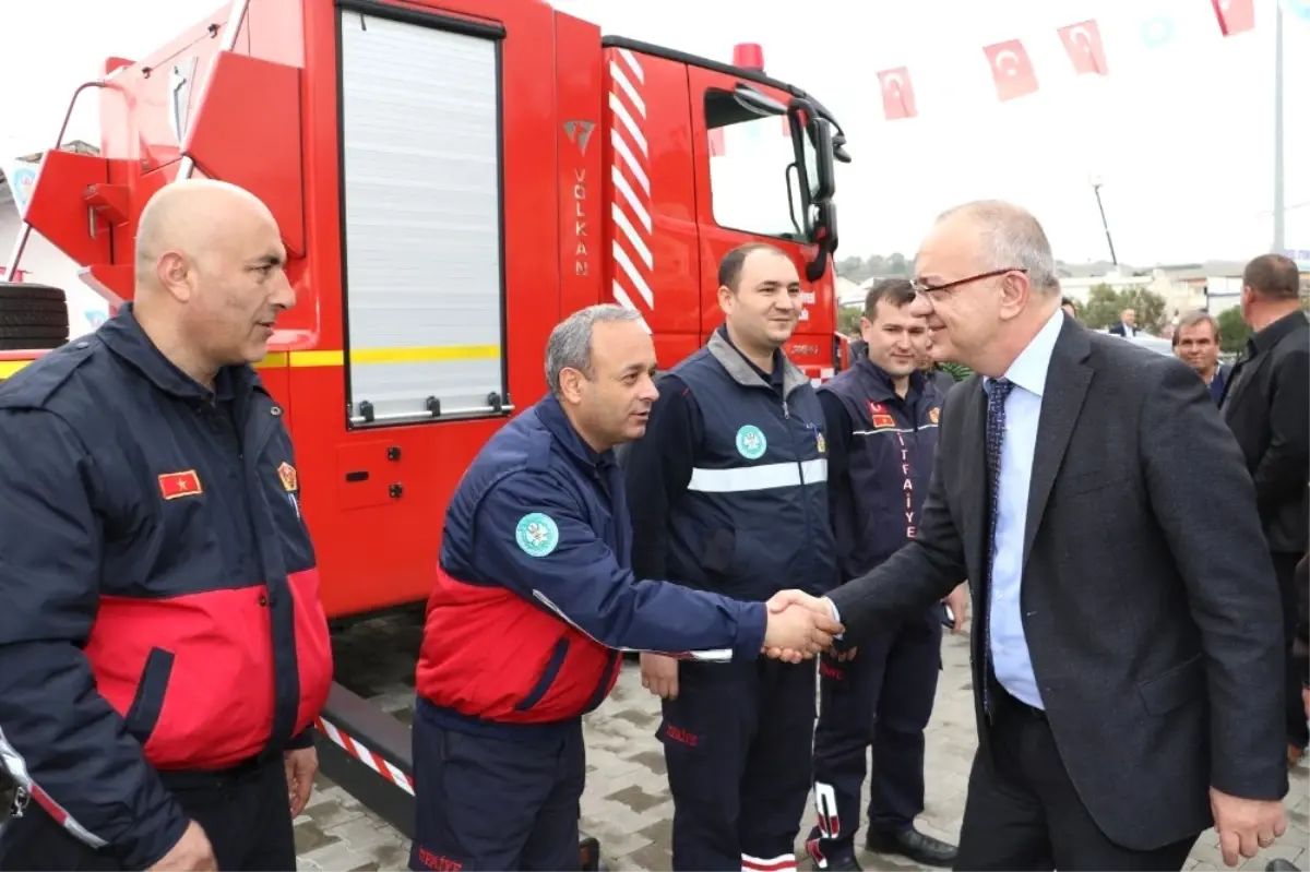 Çobanisa İtfaiye Müfrezesi Hizmete Girdi