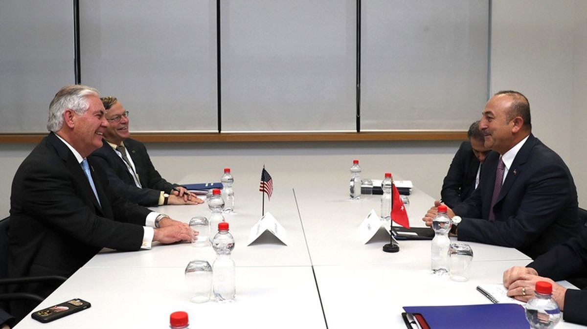 Dışişleri Bakanı Mevlüt Çavuşoğlu, ABD Dışişleri Bakanı Rex Tillerson\'ın 30 Mart\'ta Türkiye\'ye...