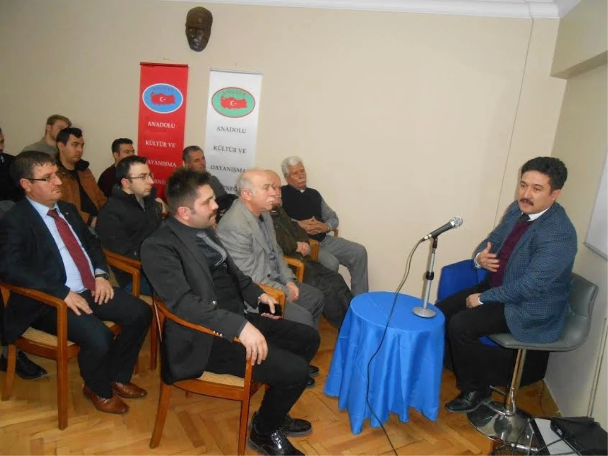 Eskişehir Anadolu Kültür ve Dayanışma Derneği\'nden "Çanakkale ve Vatan" Konferansı