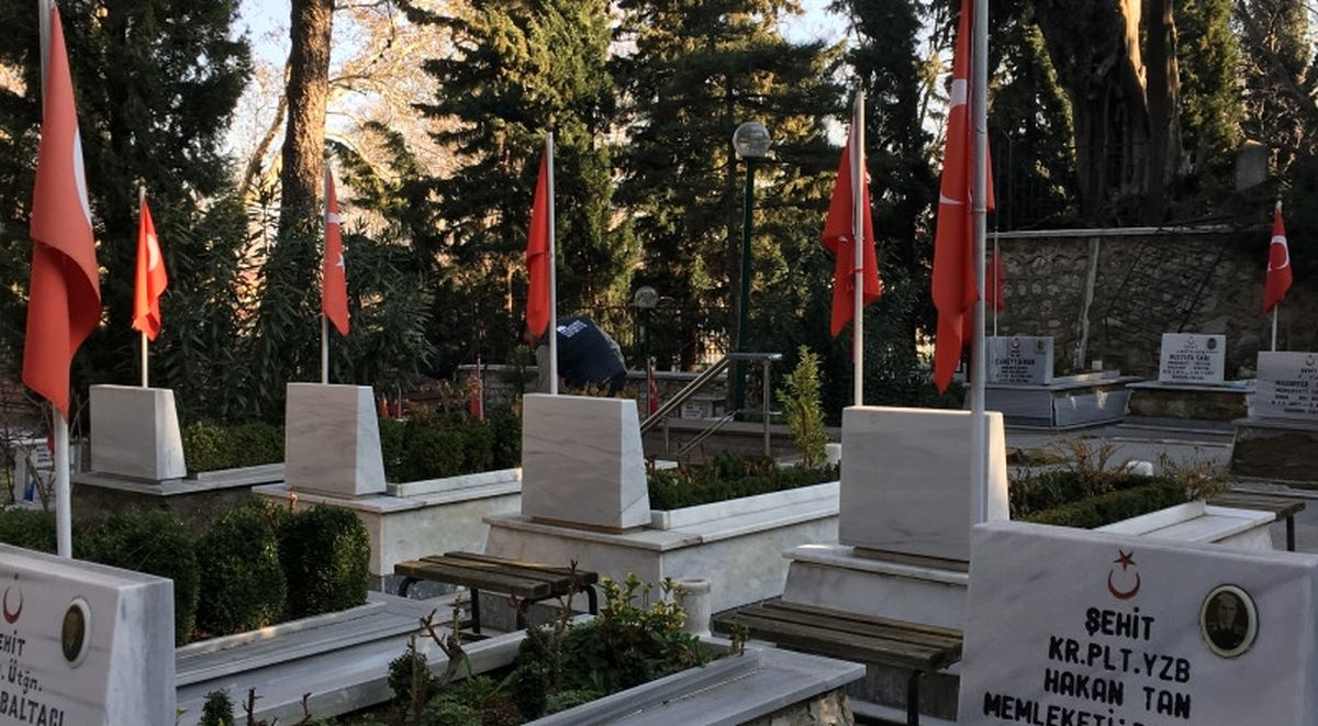 Şehitliklerin Bakımı Kadınlara Emanet