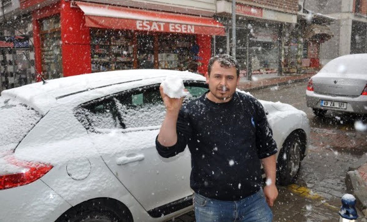 Simav\'da Kar Sürprizi