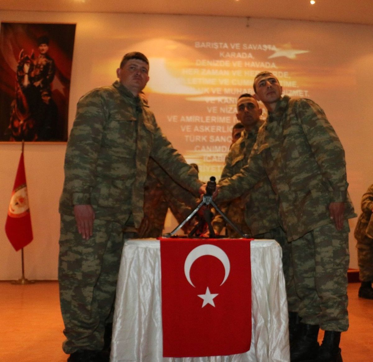 Sivas\'ta 23 Sözleşmeli Er Yemin Etti