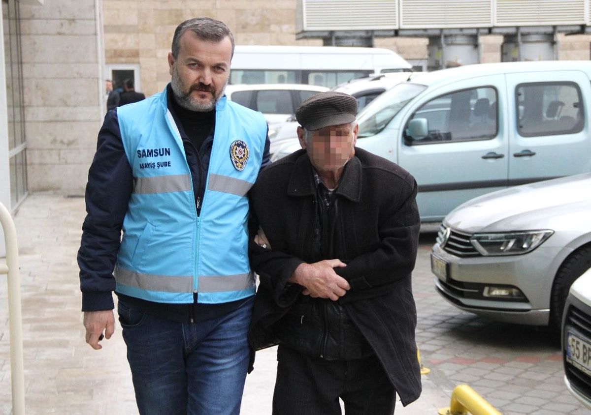 Suriyeli Dilenci Kızı Taciz Eden 70\'lik Dede Gözaltına Alındı