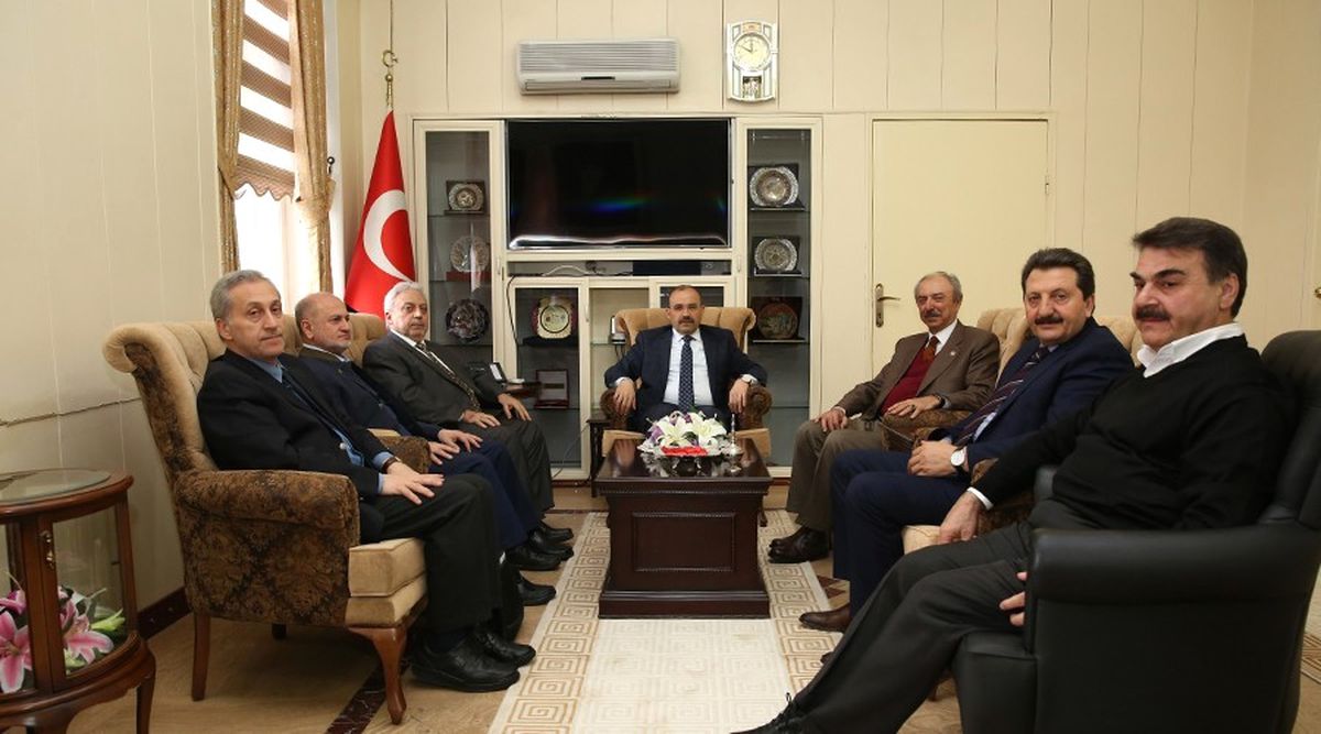 Suudi İş Adamlarından Vali Ustaoğlu\'na Ziyaret