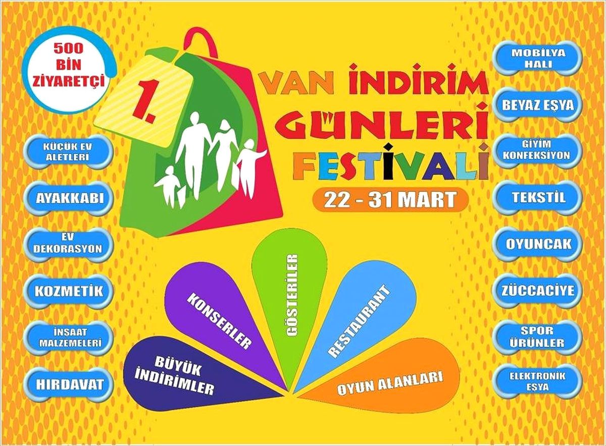 Van\'da İndirim Günleri Festivali