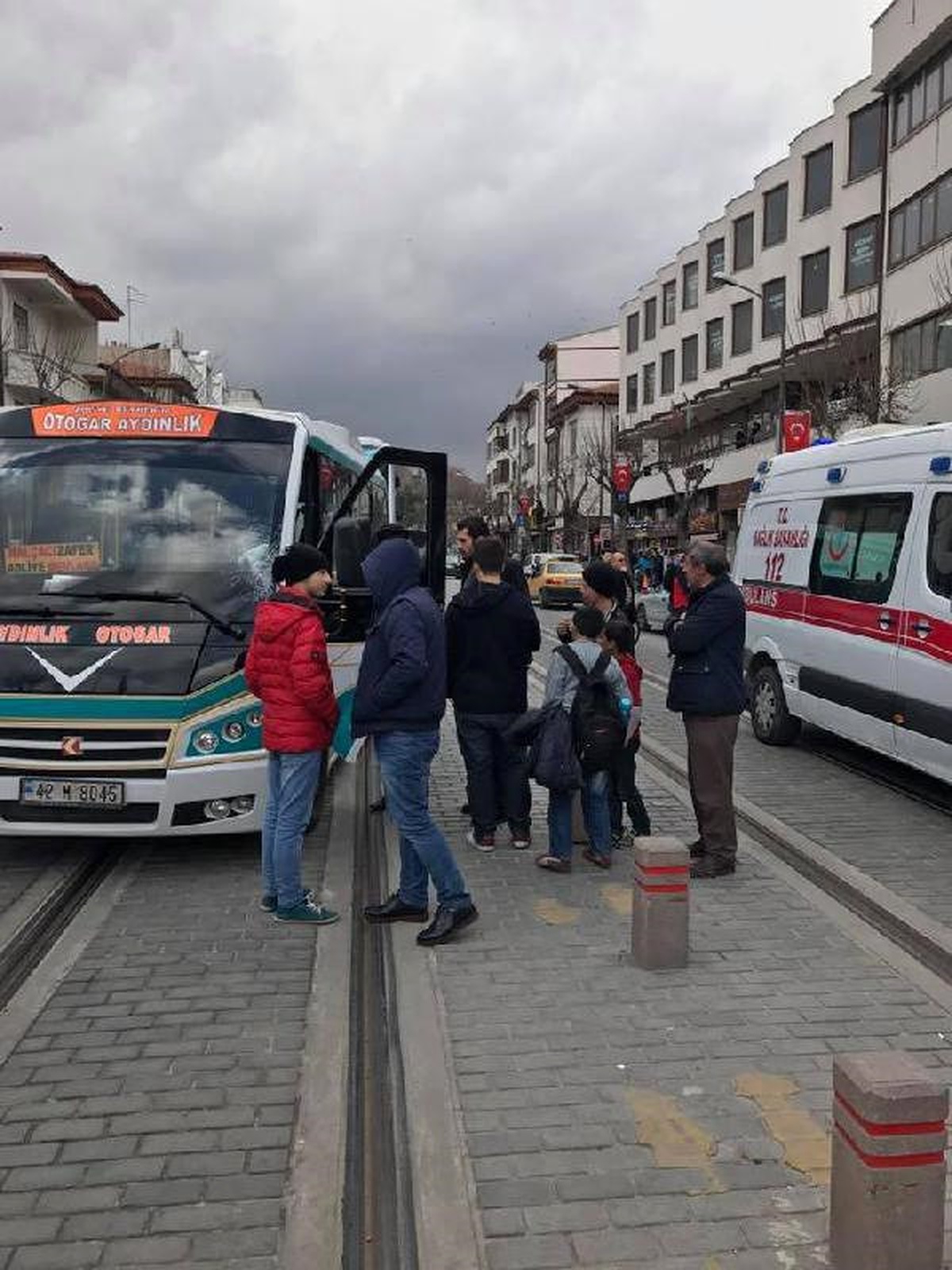 Yolcu Minibüsünün Çarptığı Yaya Hayatını Kaybetti