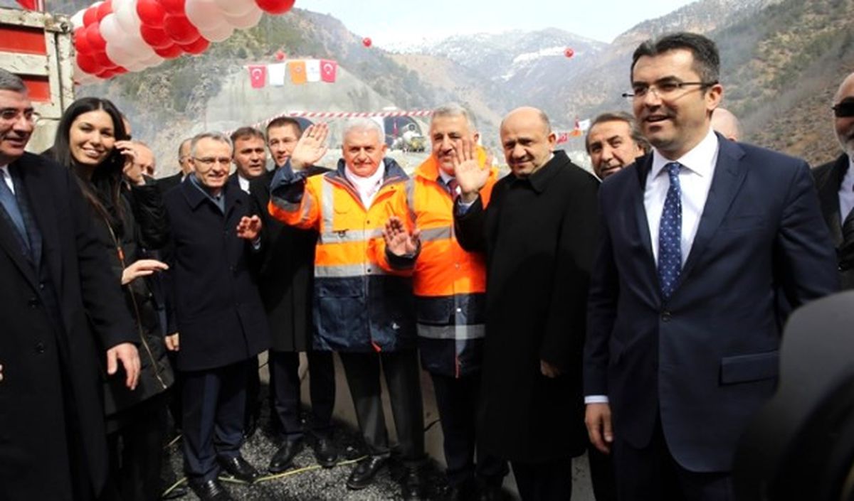 Zigana Tüneli\'nin Temeli Atıldı