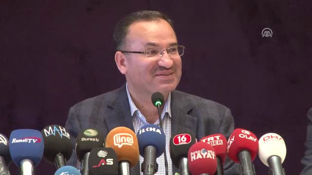 Adalet Bakanı Bozdağ Bursa\'da Açıklaması
